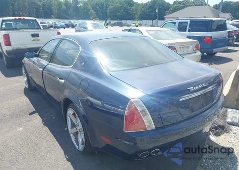 2006 Maserati Quattroporte Executive Gt/Sport Gt из США, поврежденный, VIN ZAMCE39A160021388